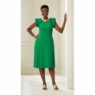 Keetra Knit A-Line Dress, , large