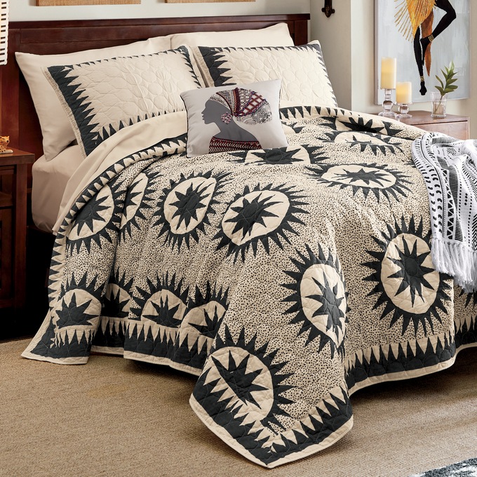 Justina Blakeney Soleil 3-Piece Quilt Set, , large