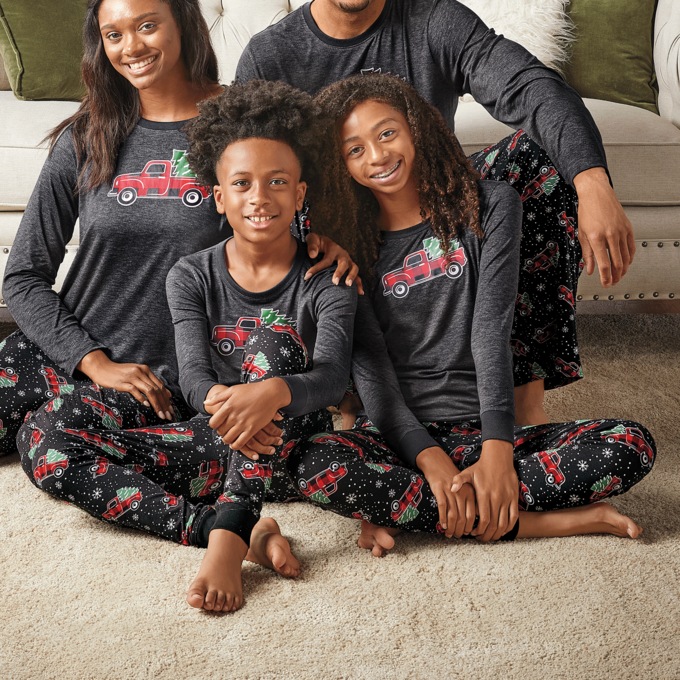 Kid's Family Holiday PJ, , large