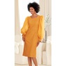 Textured Organza Sheath Dress, , large