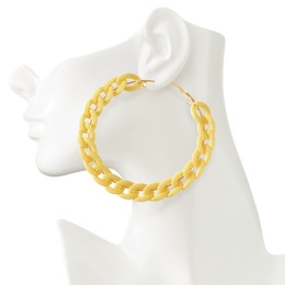 Colorful Link Hoops, , large