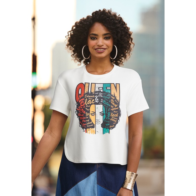 Queen Tee, , large