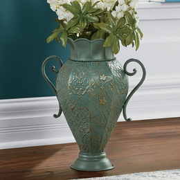Scalloped Scroll Vase, , large
