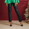Janessa Coated Knit Pant, , large