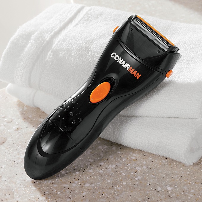 Conair Men&#39;s Foil Wet/Dry Travel Shaver, , large
