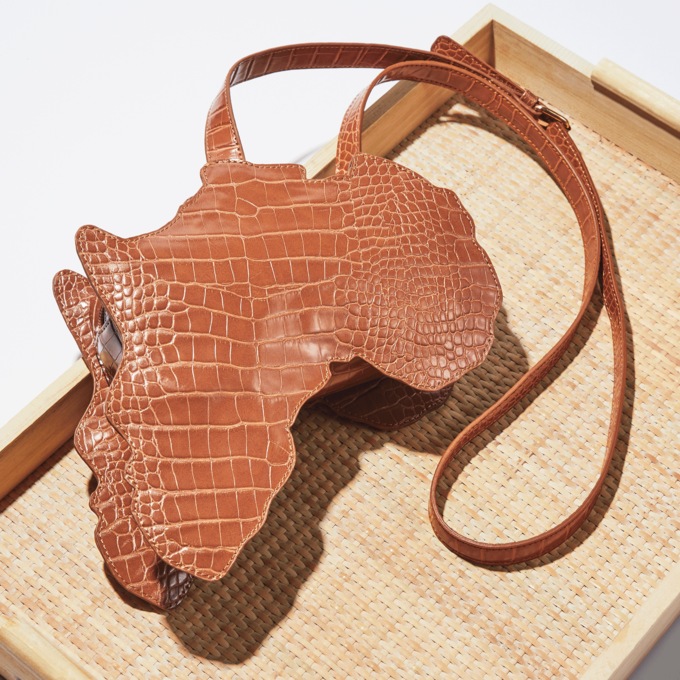 Africa-Shaped Bag, , large