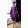 Lydia Skirt Suit and Fascinator, , large