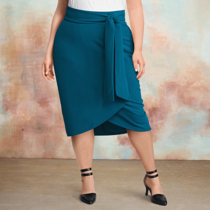Taryn Tie Skirt, , large