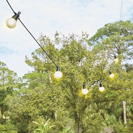 25&#39; Solar String Lights, , large