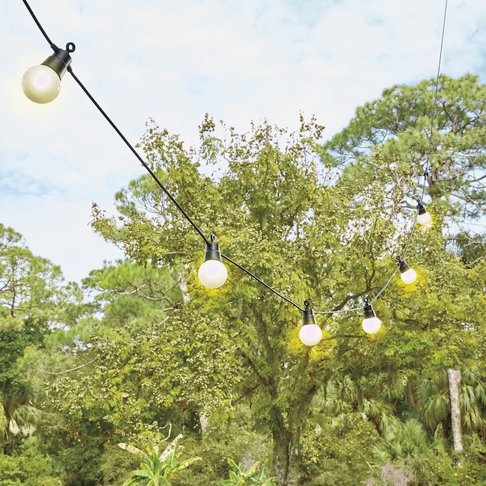25' Solar String Lights, , large
