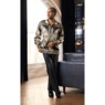 Andre Long-Sleeve Camp Shirt and Leon Faux-Leather 5-Pocket Pant, , large