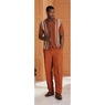 Stacy Adams Multi-Stripe Pant Set, , large