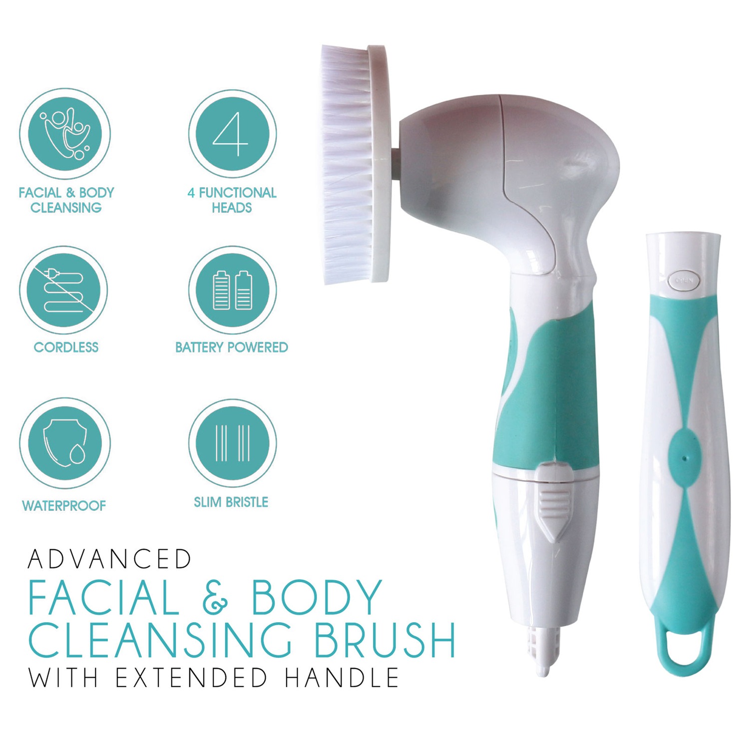 Pursonic Facial & Body Cleansing Brush ASHRO