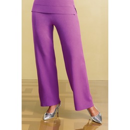 Kiora Straight-Leg Pull-on Pant in Soft Sweater Knit, , large