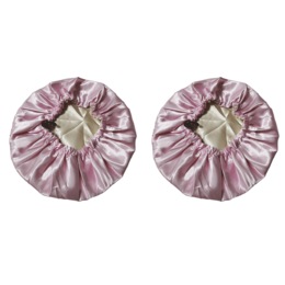 2-Pack Satin Sleep Caps, , large