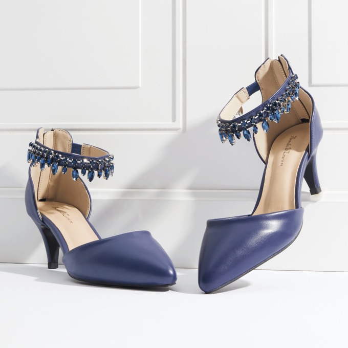 Amanda D’laurie Ankle Bracelet Pump, , large