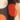 Quanda Double Collar Fit-and-Flare Dress, Orange Multi, swatch