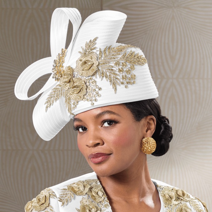 Gisella Hat, White, large