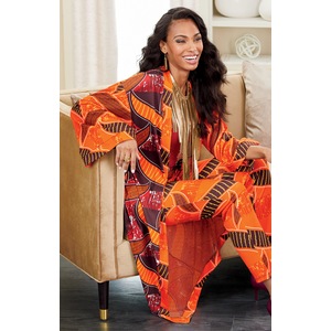 Knyla Afrocentric-Print Duster, , large