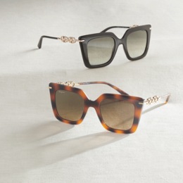 Ferragamo Square-Rim Sunglasses, , large