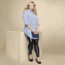 Julie Classic Button-Down Tunic, , large