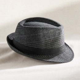 Plaid Fedora, , large