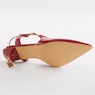 Double T-Strap Pump for Women in Faux-Patent Leather with Vintage Styling, , large