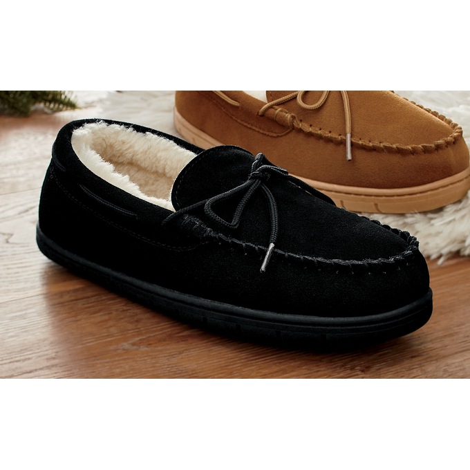 Men's Suede Moccasin, , large