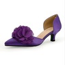 Amanda D'laurie D'Orsay Ruffle Pump with Memory Foam Footbed, , large
