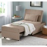 Cali Convertible Chair, Beige, large