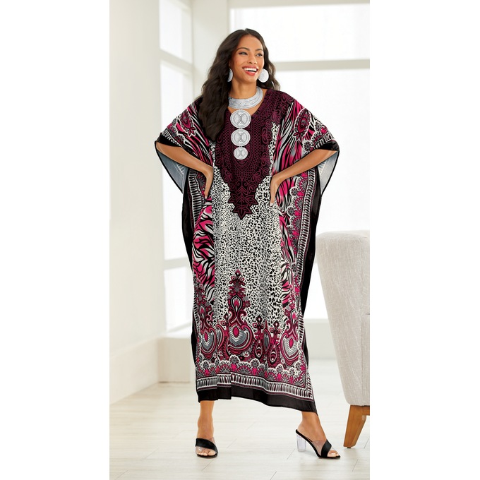Taraji Long Caftan, , large