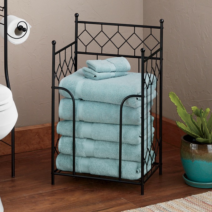 Black Diamond Towel Holder, , large