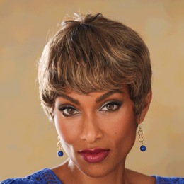 Vivica Fox Carita Wig, Medium Dark Brown Honey Blonde Copper Blonde, large