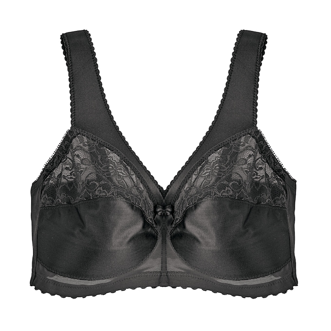 Glamorise® MagicLift® Full Figure Support Bra, Black, large