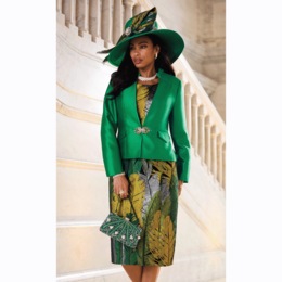 Valaya Jacket Dress and Hat, , large