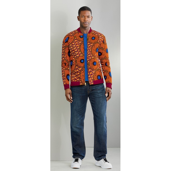 Reversible Afrocentric Jacket, , large