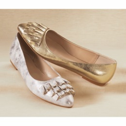 Ruffle Flat, , large