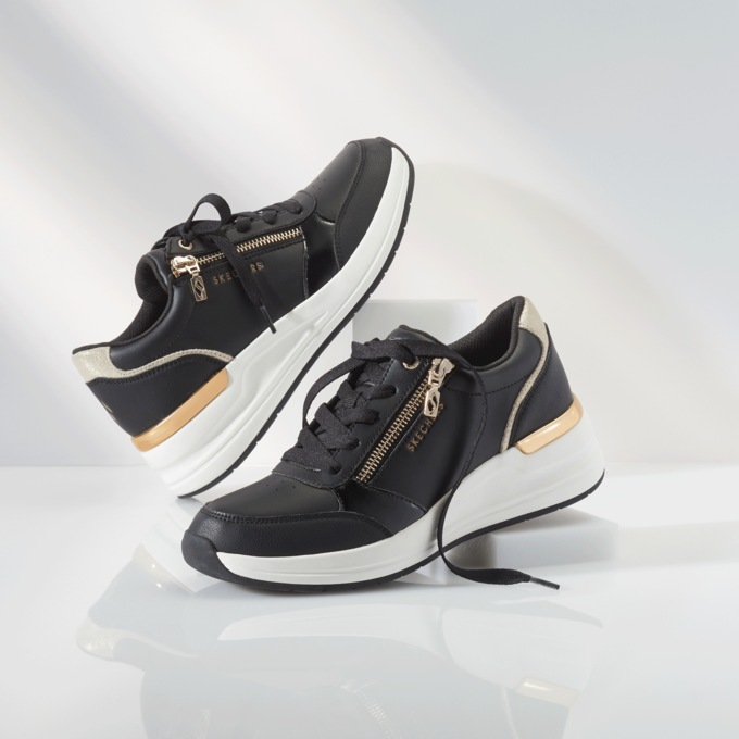 Skechers Women's Billion 2 High-End Shoe with Zip Closure, , large