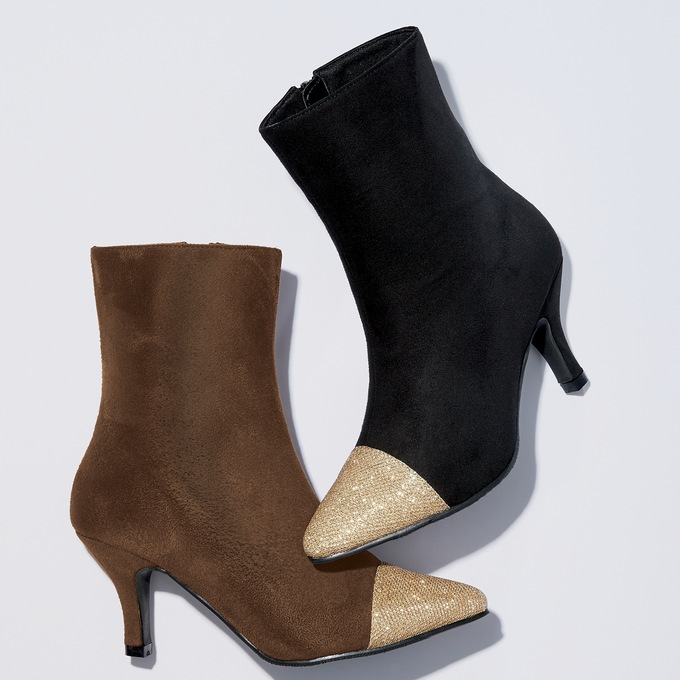 Classique Glimmer-Toe Bootie, , large