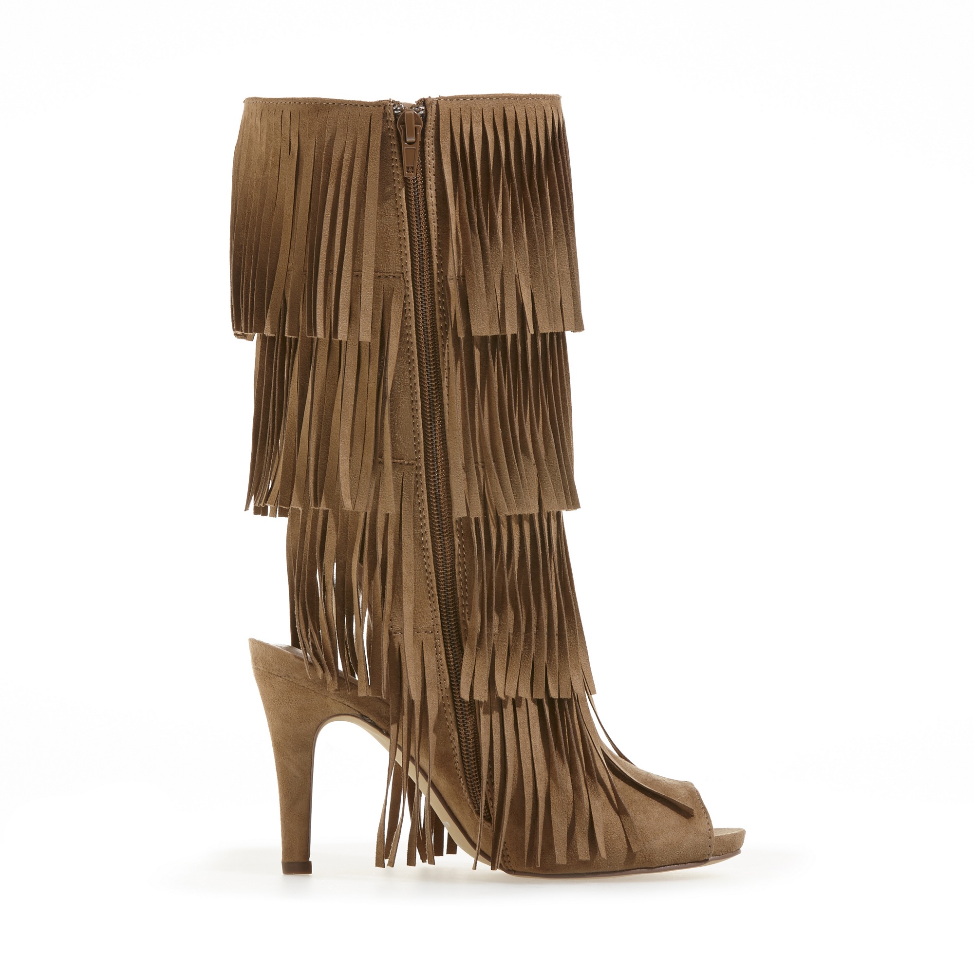 Tassel heel boots clearance