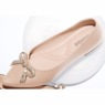 Classique Rhinestone Bow Flat, , large