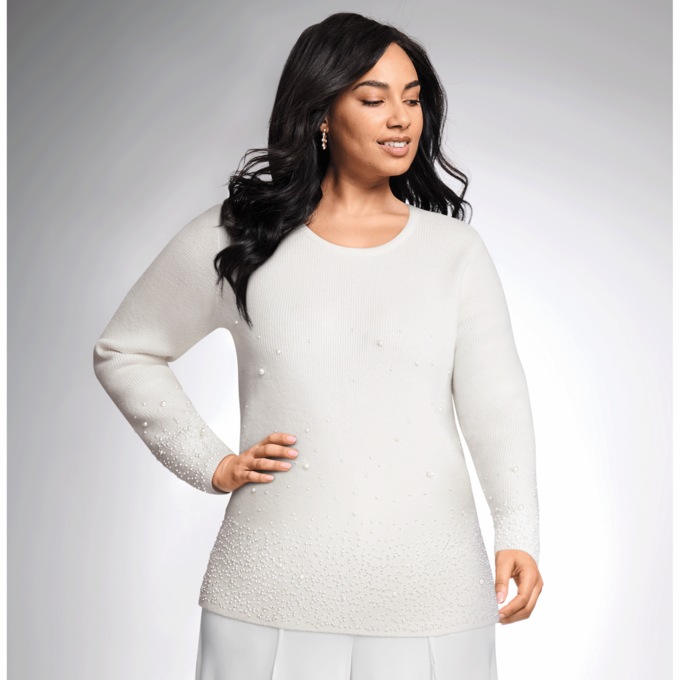 Kim Pearl Sweater, , large