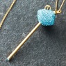 SIS Sweet Touch of Hope Crystal Pendant, Blue, large