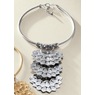 Vertical Drop Necklace and Earring Set, , large