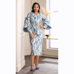 Neela Skirt Suit, , large