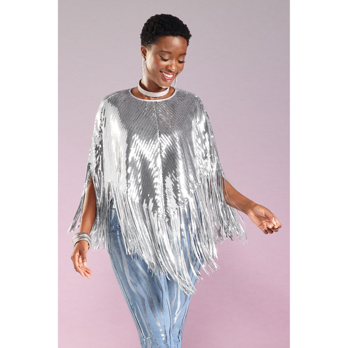 Soraya Fringe Tunic, , large