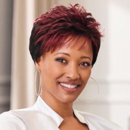 Adina Wig, Off Black Burgundy, large