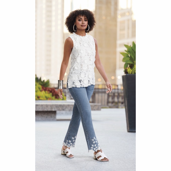 Ayanna High-Low Tunic, , large