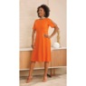 Studded Fit-And-Flare Knit Dress, , large