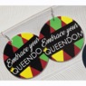 Round Color Statement Earrings, , large